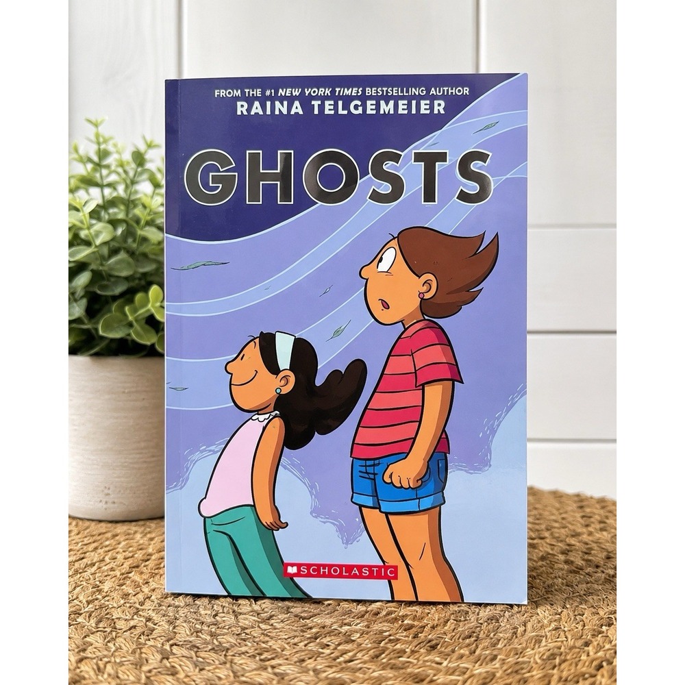 Ghosts by Raina Telgemeier Graphic Novel First Edition 2016 Paperback Scholastic